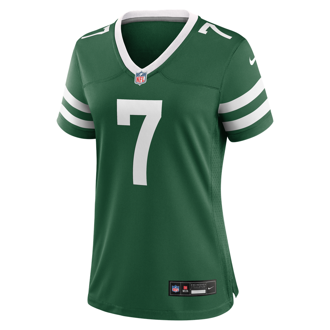 Women's Nike New York Jets Geno Smith Legacy Green Game NFL Jersey