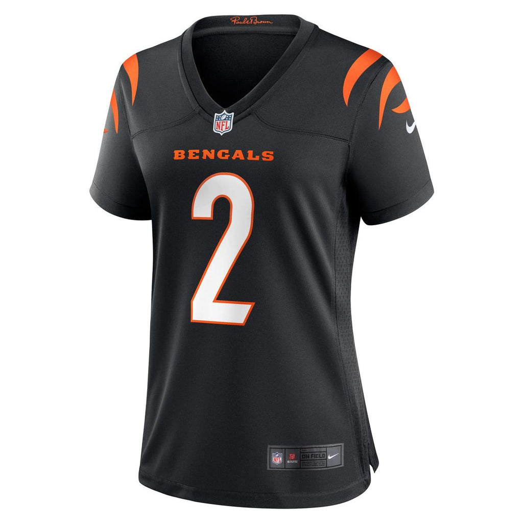 Women's Nike Cincinnati Bengals Evan McPherson Black Game NFL Jersey