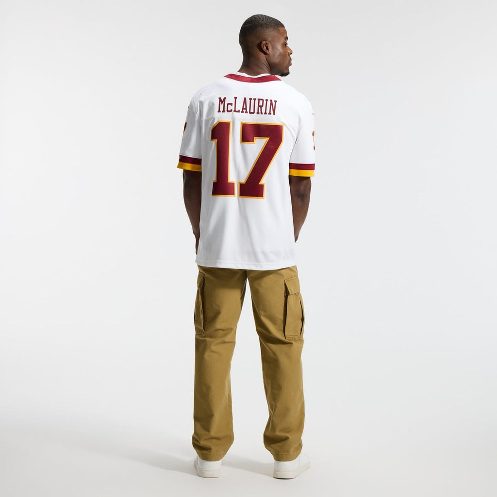 Men's Nike Washington Commanders Terry McLaurin White Vapor F.U.S.E. Stitched Limited NFL Jersey