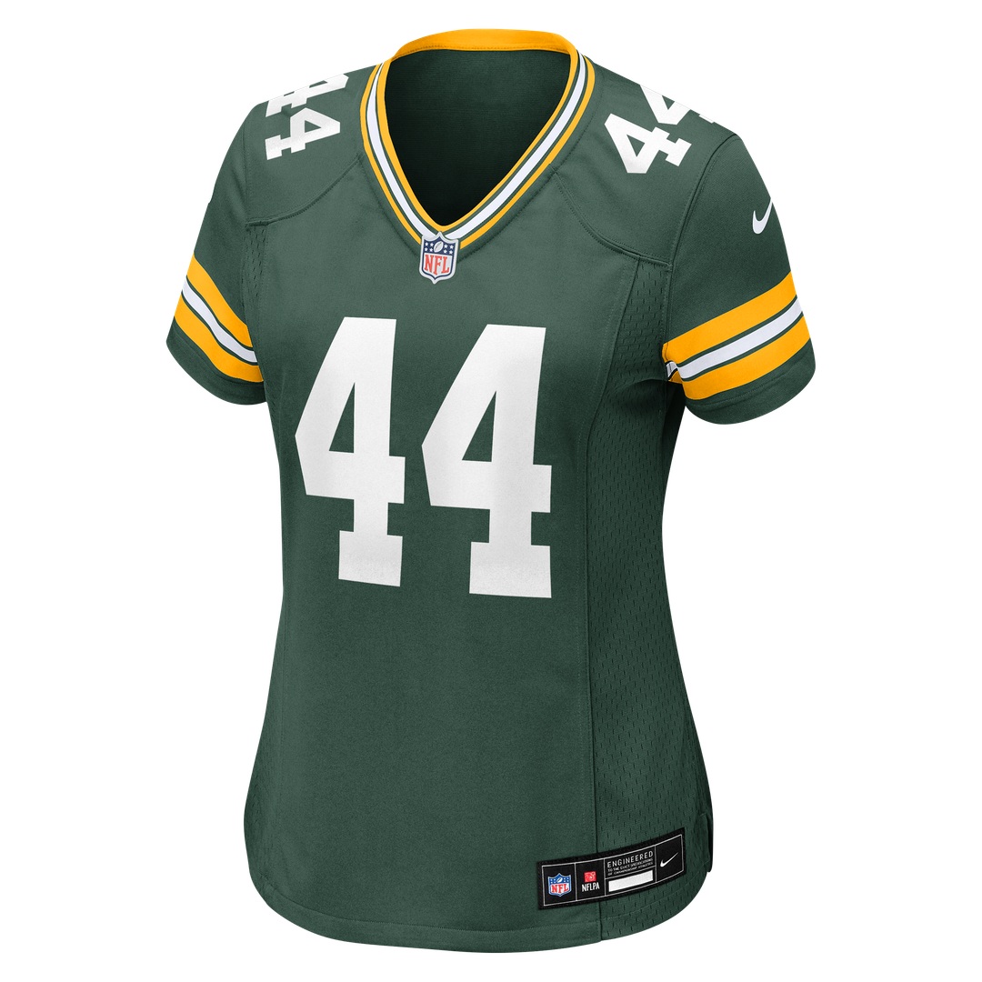 Women's Nike Green Bay Packers Zaire Franklin Green Team Game NFL Jersey