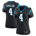 Women's Nike Carolina Panthers Tetairoa McMillan Black Team Game NFL Jersey