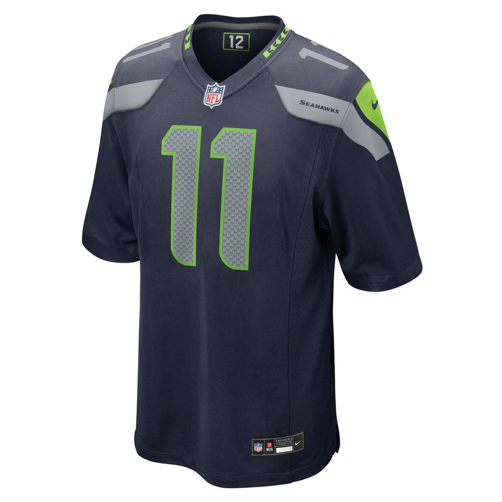Men's Nike Seattle Seahawks Jaxon Smith-Njigba College Navy Game NFL Jersey