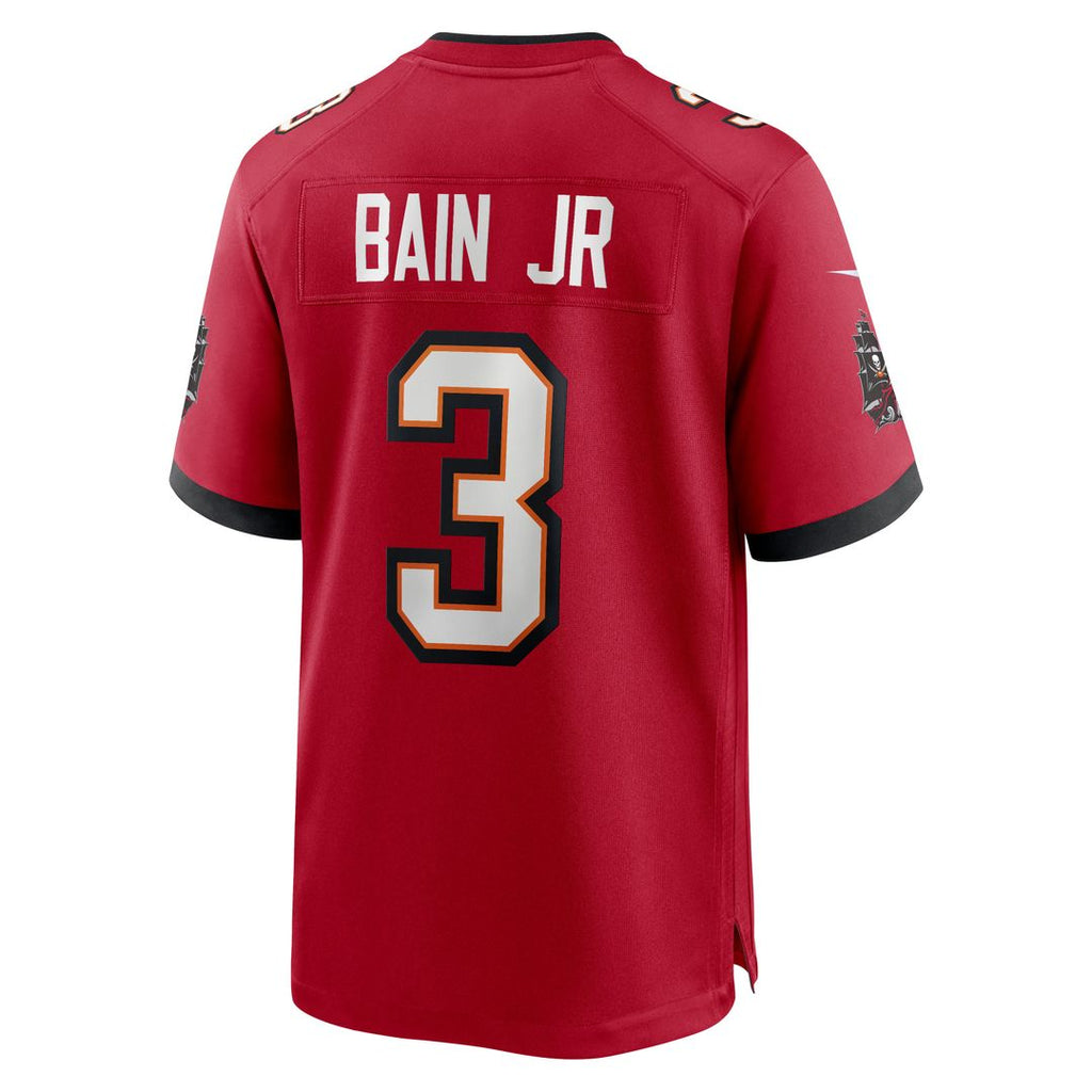 Men's Nike Tampa Bay Buccaneers Rueben Bain Jr. White Game NFL Jersey