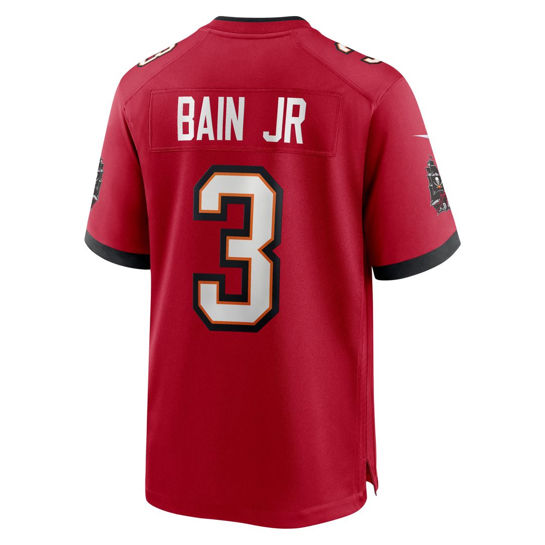 Men's Nike Tampa Bay Buccaneers Rueben Bain Jr. White Game NFL Jersey