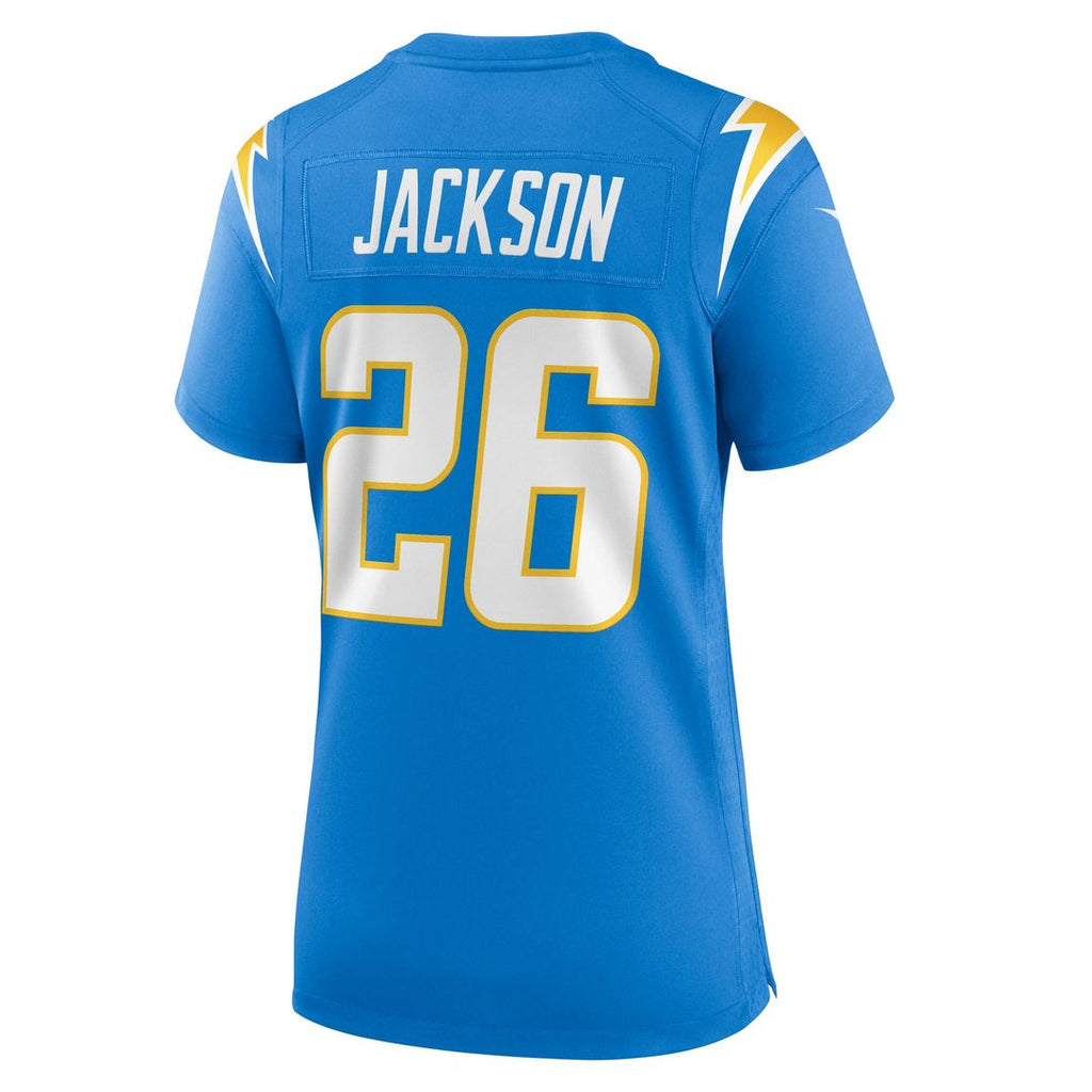 Women's Nike Los Angeles Chargers Donte Jackson Powder Blue Team Game NFL Jersey