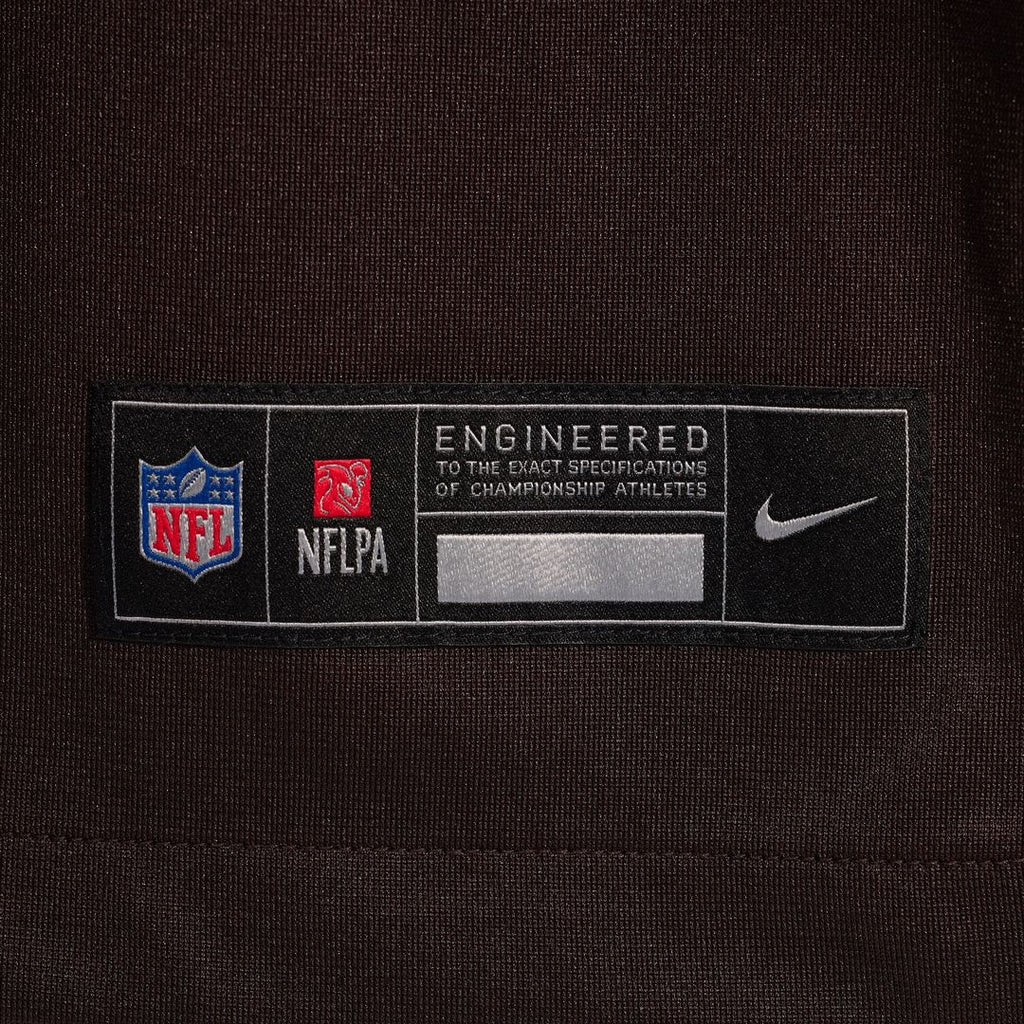 Men's Nike Cleveland Browns David Bell Brown Game NFL Jersey