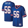 Men's Mitchell & Ness New York Giants Lawrence Taylor Royal Legacy Replica NFL Jersey