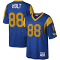 Men's Mitchell & Ness Los Angeles Rams Torry Holt Royal Legacy Replica NFL Jersey
