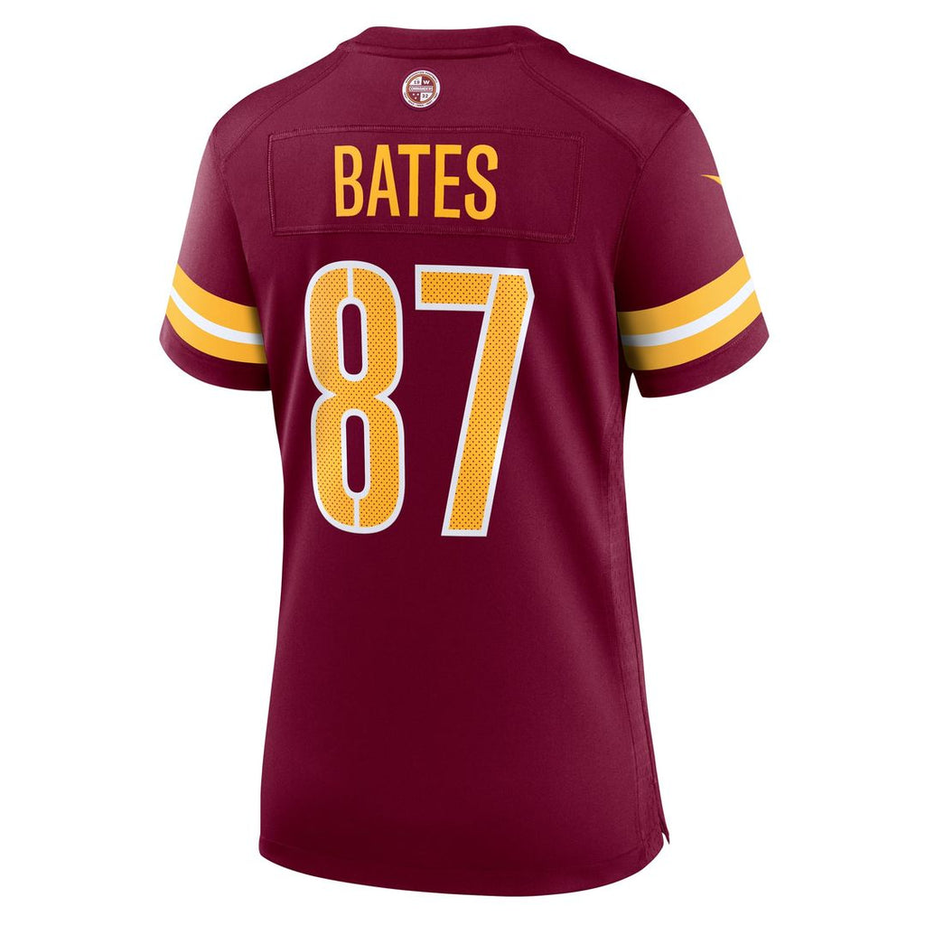 Women's Nike Washington Commanders John Bates Burgundy Game NFL Jersey