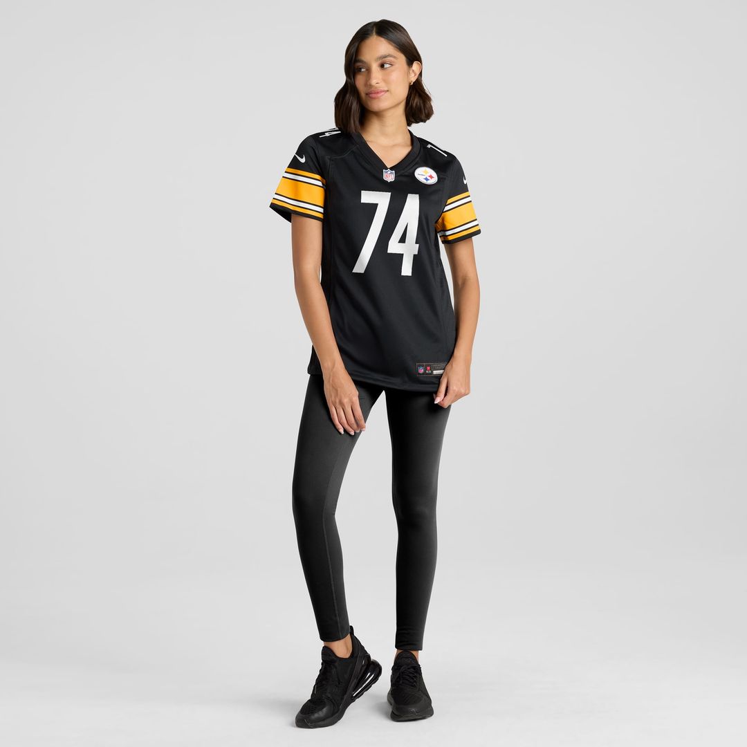 Women's Nike Pittsburgh Steelers Spencer Anderson Black Game NFL Jersey