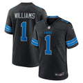 Men's Nike Detroit Lions Jameson Williams Black Alternate Game Player NFL Jersey