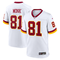 Men's Nike Washington Commanders Art Monk White Alternate 2 Super Bowl Era Game NFL Jersey