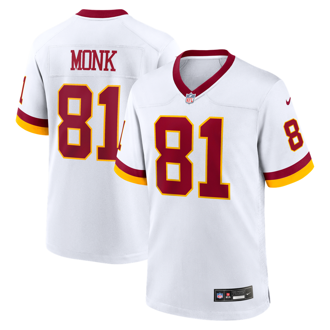 Men's Nike Washington Commanders Art Monk White Alternate 2 Super Bowl Era Game NFL Jersey