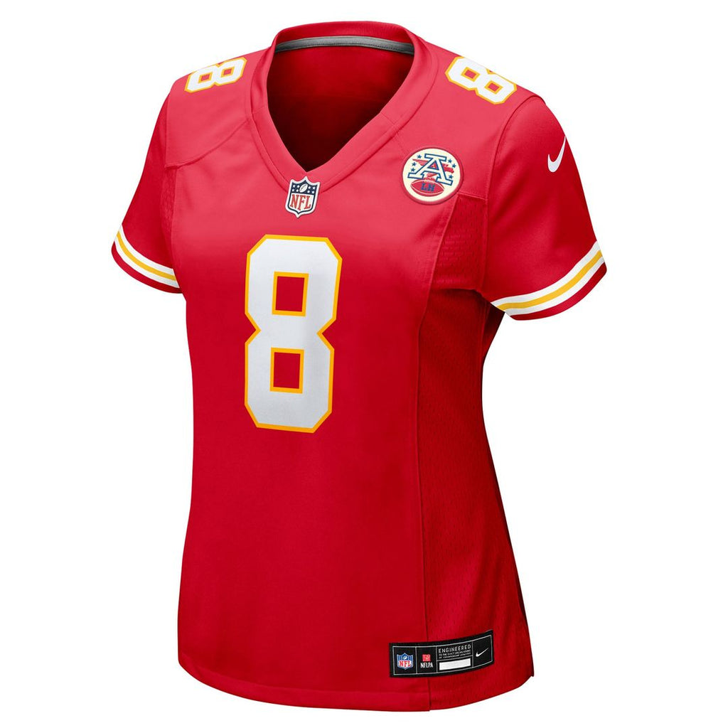Women's Nike Kansas City Chiefs Kristian Fulton Red Team Game NFL Jersey