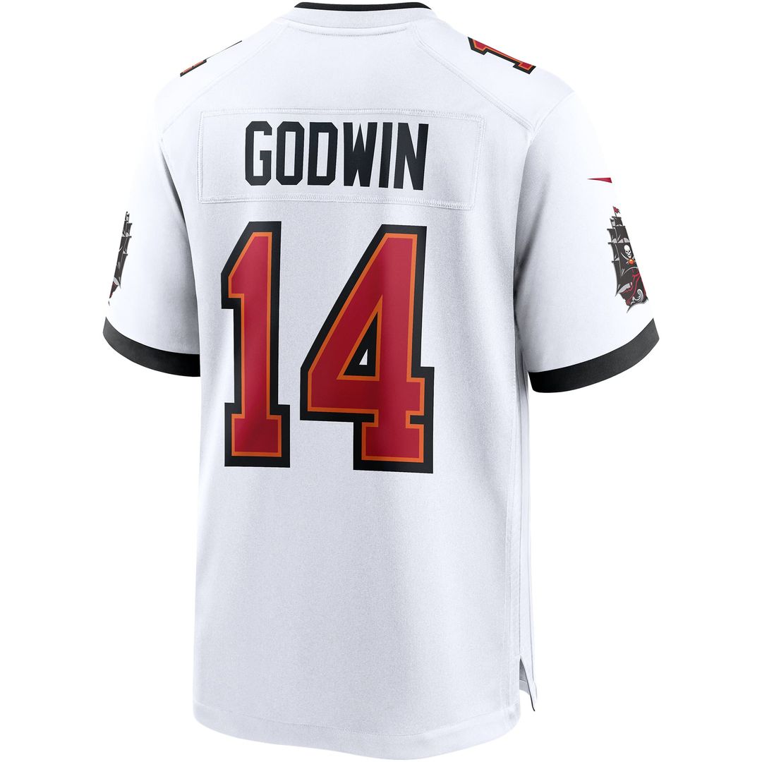 Men's Nike Tampa Bay Buccaneers Chris Godwin Orange Throwback Game NFL Jersey