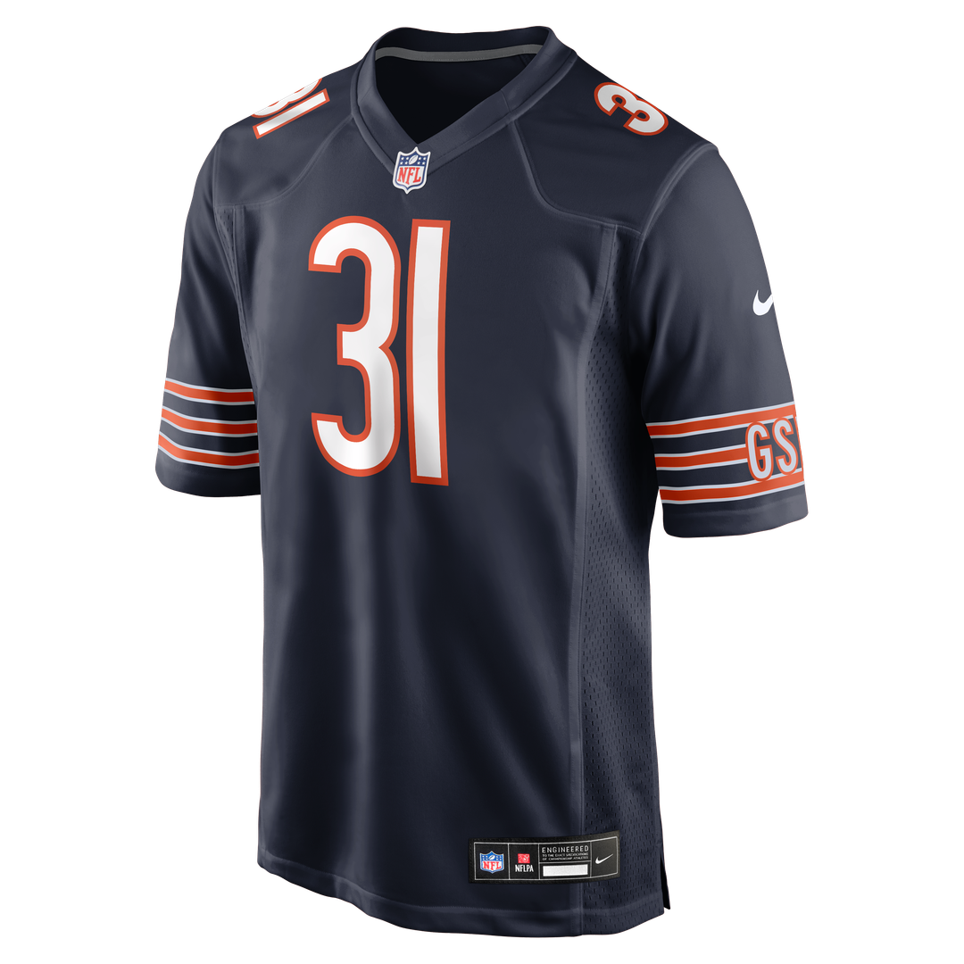 Men's Nike Chicago Bears Dillon Thieneman Navy 2026 NFL Draft First Round Pick No. 25 Team Game NFL Jersey
