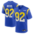 Men's Nike Los Angeles Rams Harrison Mevis Royal Team Game NFL Jersey