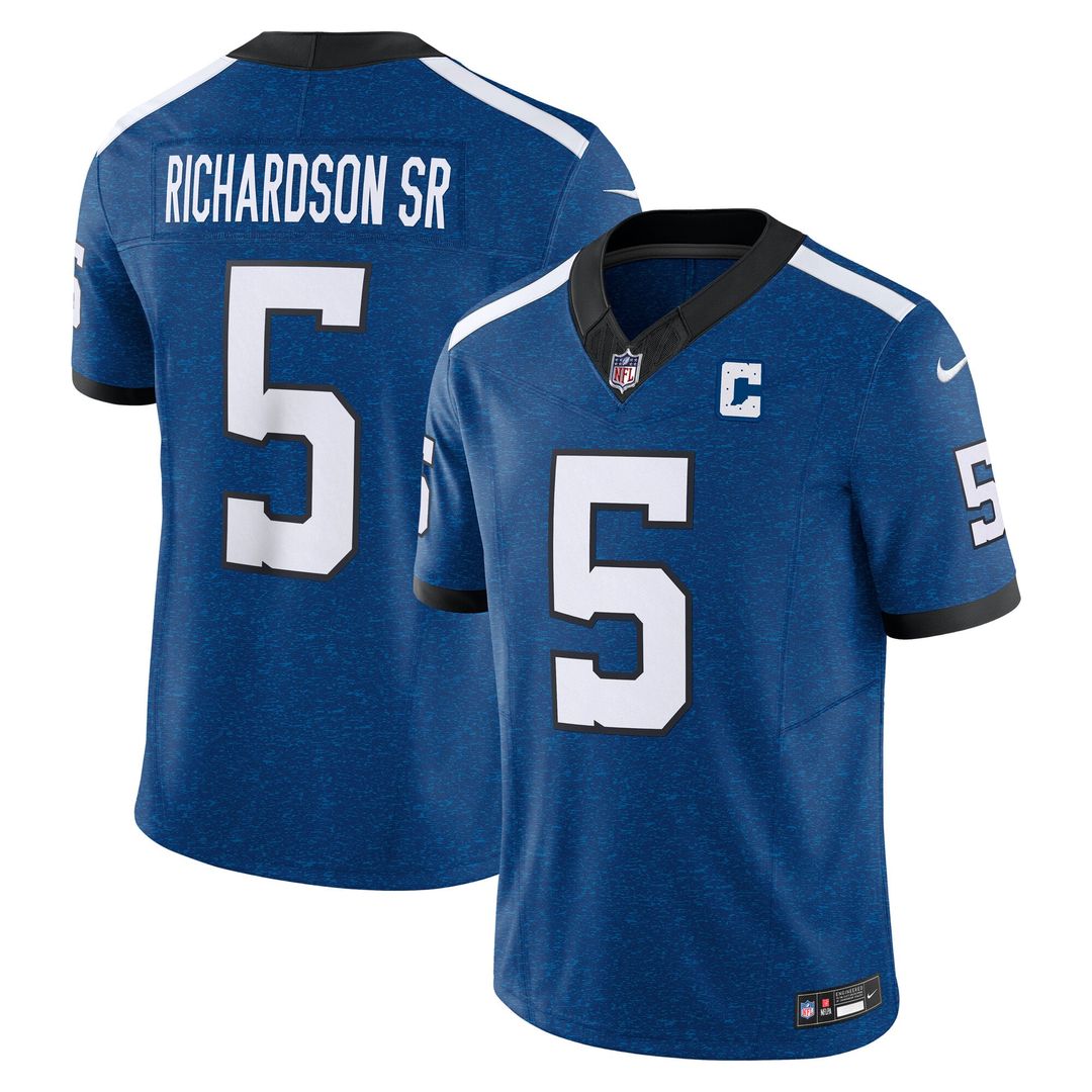 Men's Nike Indianapolis Colts Anthony Richardson Royal Vapor F.U.S.E. Limited NFL Jersey