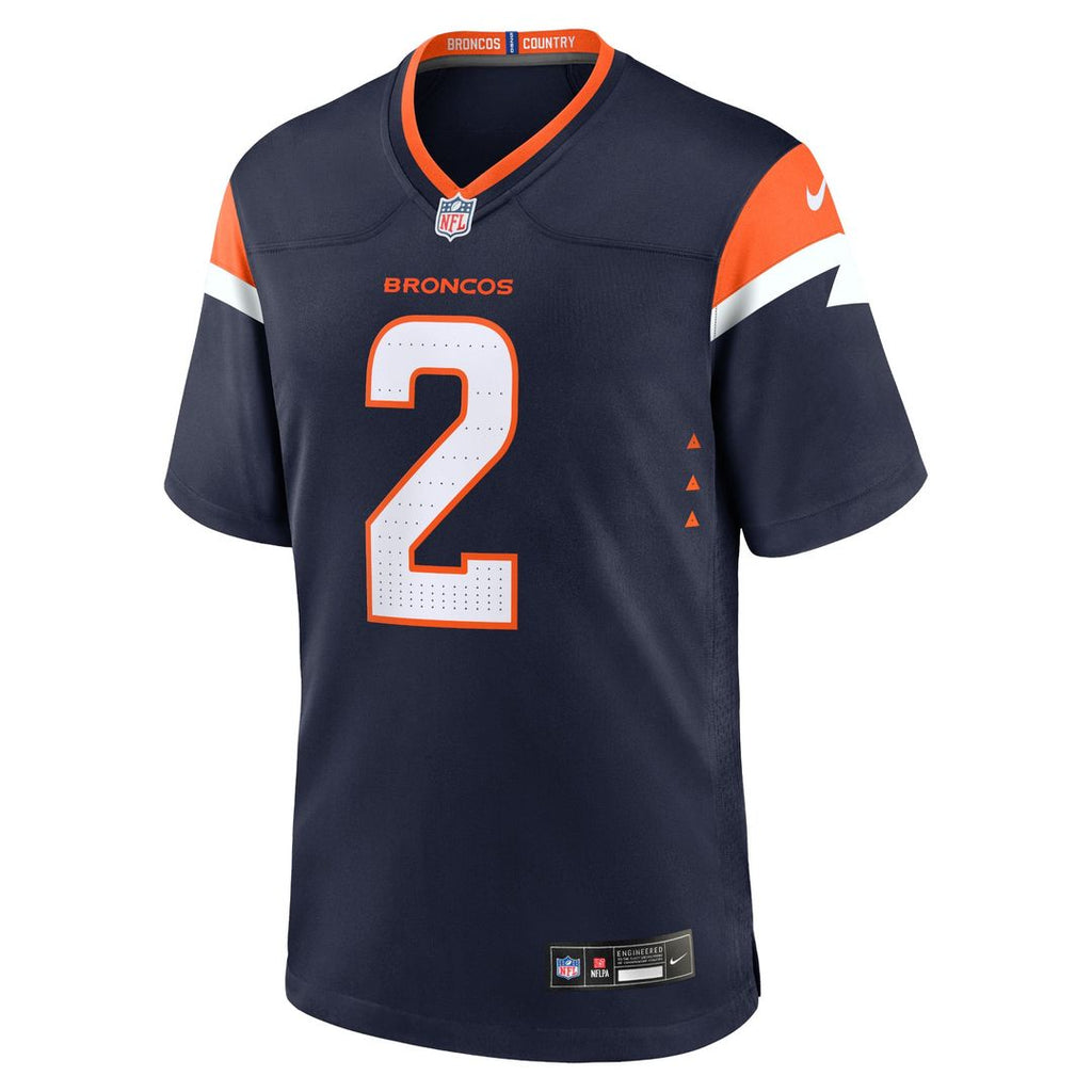 Men's Nike Denver Broncos Patrick Surtain II Orange Team Game NFL Jersey