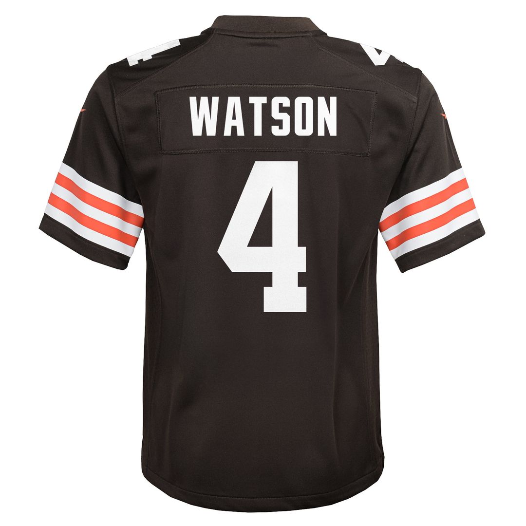 Youth Nike Cleveland Browns Deshaun Watson Brown Game NFL Jersey