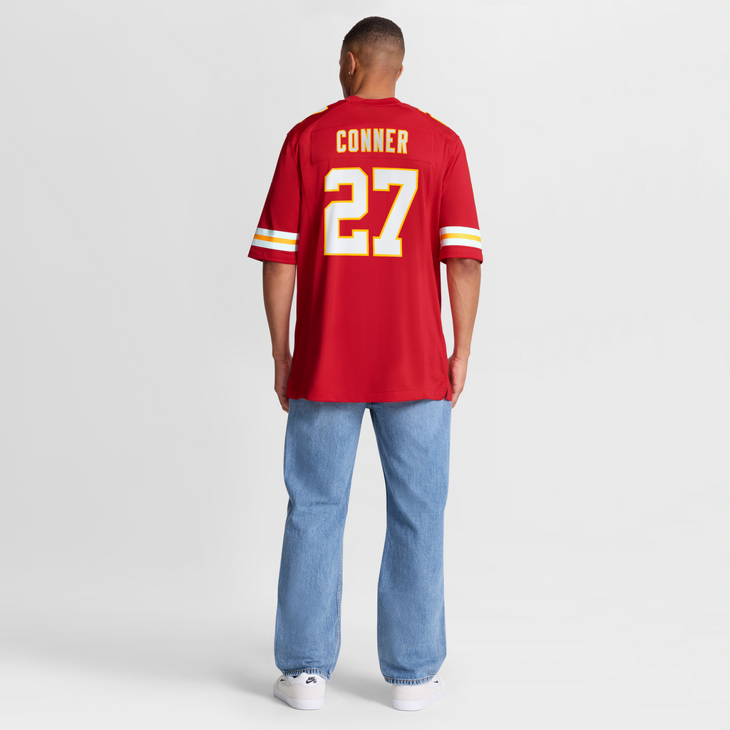Men's Nike Kansas City Chiefs Chamarri Conner Red Game NFL Jersey