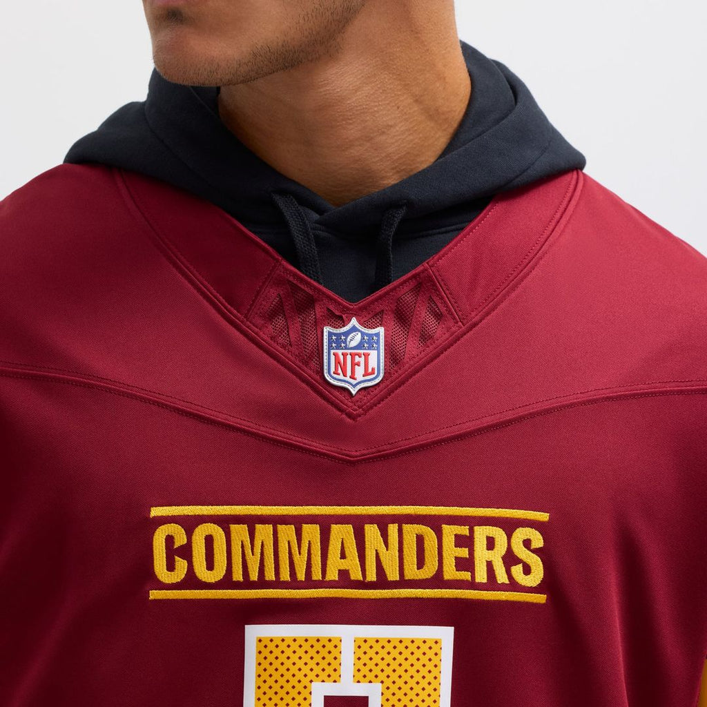 Men's Nike Washington Commanders Jayden Daniels Burgundy Vapor F.U.S.E. Limited NFL Jersey
