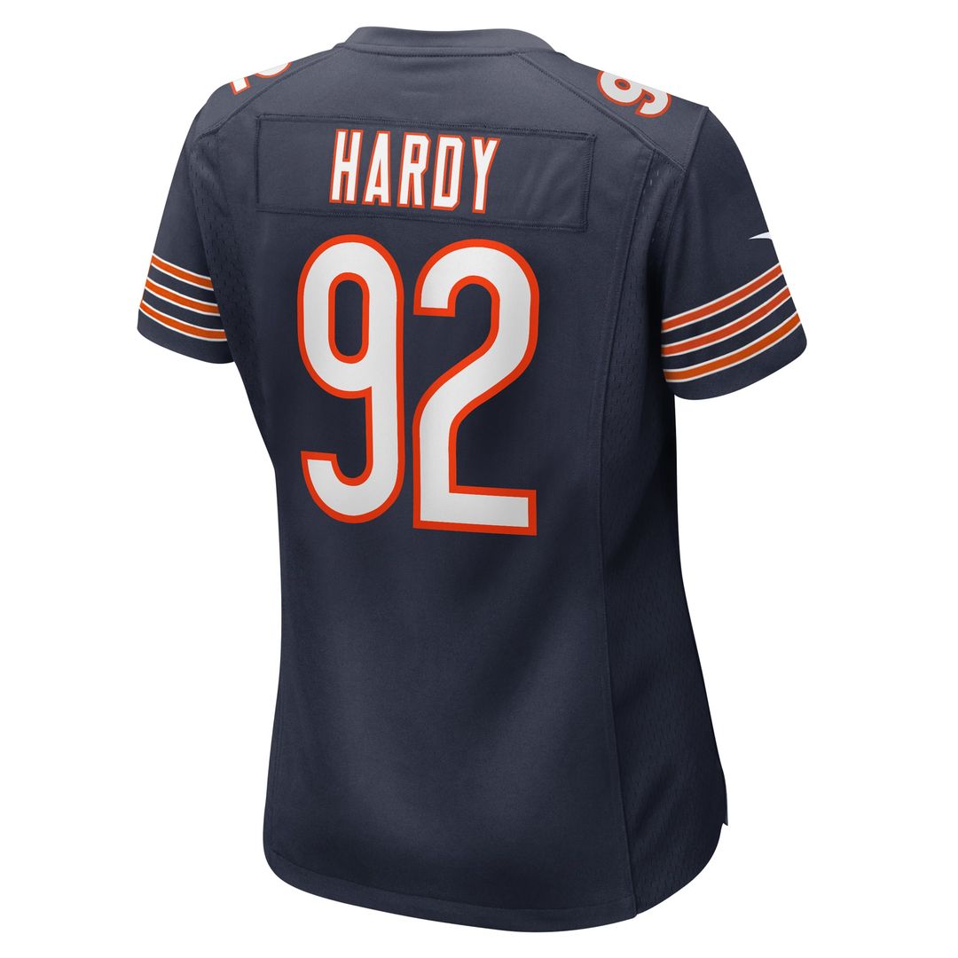 Women's Nike Chicago Bears Daniel Hardy Navy Team Game NFL Jersey