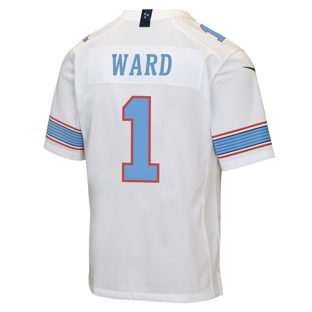 Youth Nike Tennessee Titans Cameron Ward Light Blue Game NFL Jersey