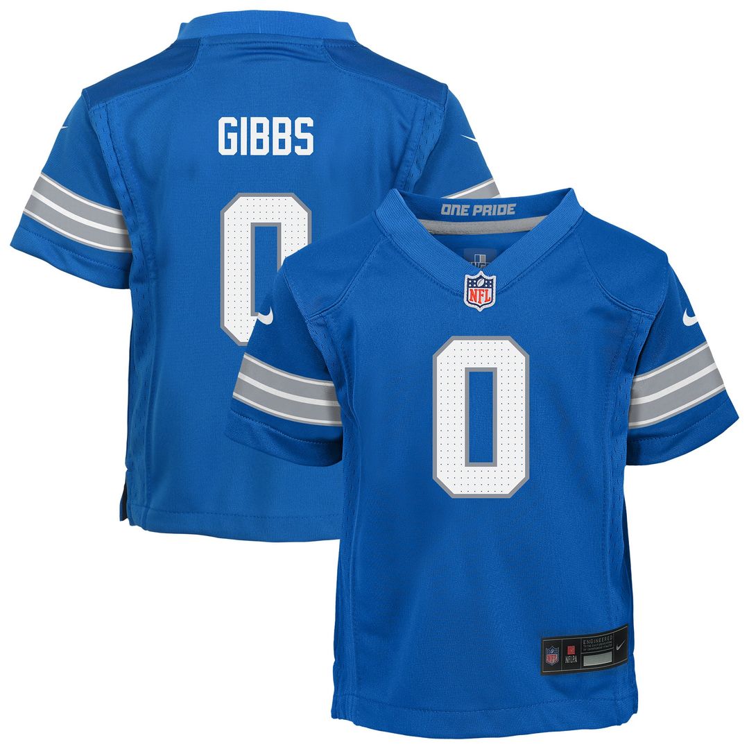 Toddler Nike Detroit Lions Jahmyr Gibbs Black Alternate Game NFL Jersey