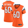 Women's Nike Denver Broncos Luke Wattenberg Orange Team Game NFL Jersey