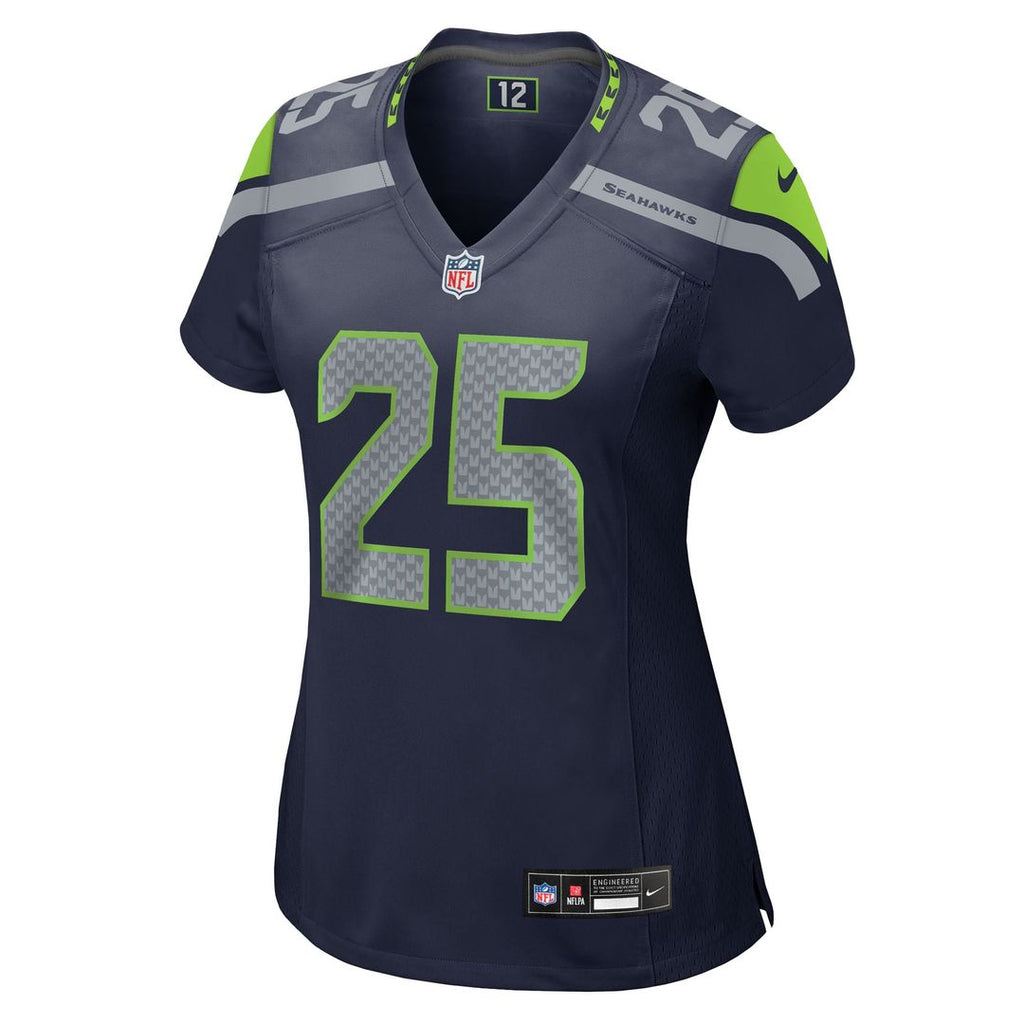 Women's Nike Seattle Seahawks Kenny McIntosh College Navy Team Game NFL Jersey