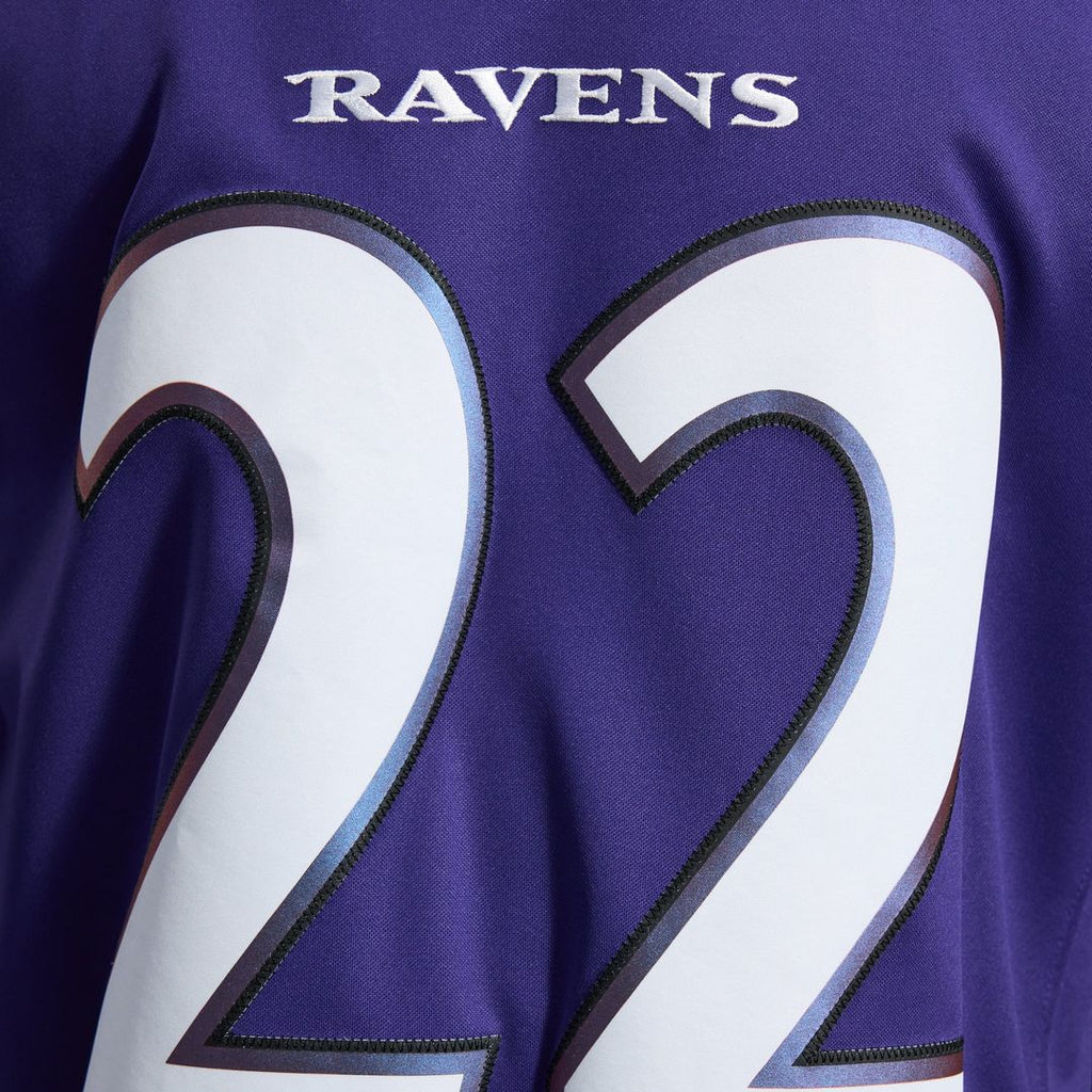 Men's Nike Baltimore Ravens Derrick Henry White Vapor F.U.S.E. Stitched Limited NFL Jersey
