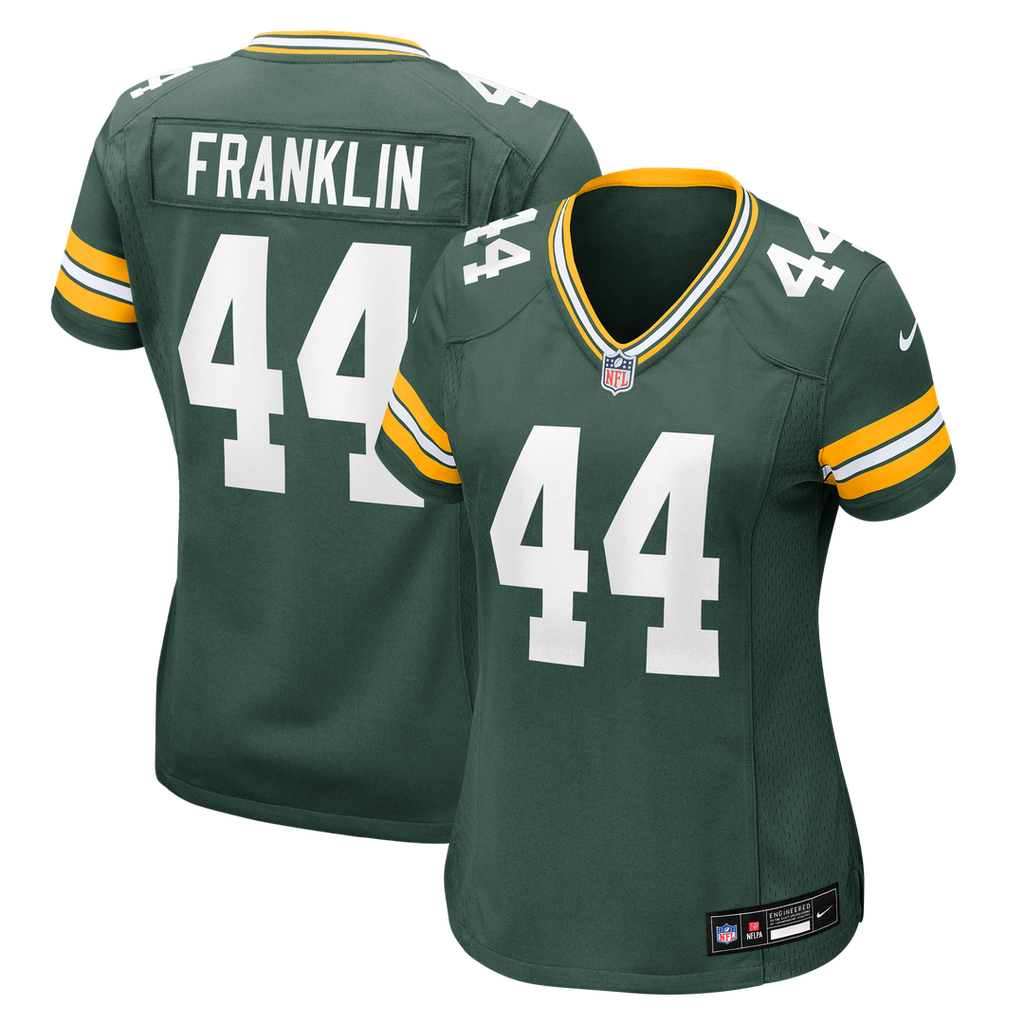 Women's Nike Green Bay Packers Zaire Franklin Green Team Game NFL Jersey