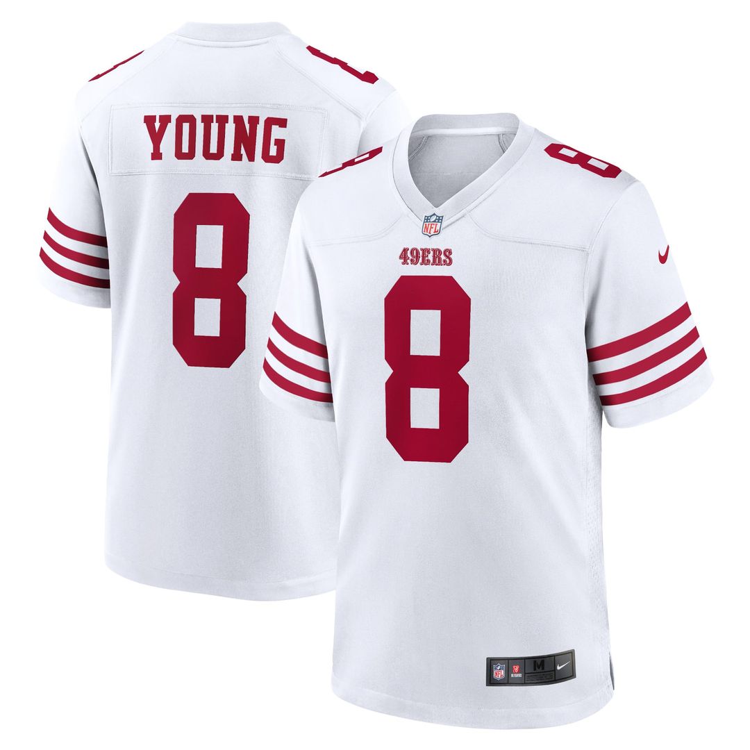 Men's Nike San Francisco 49ers Steve Young Scarlet Retired Player Game NFL Jersey