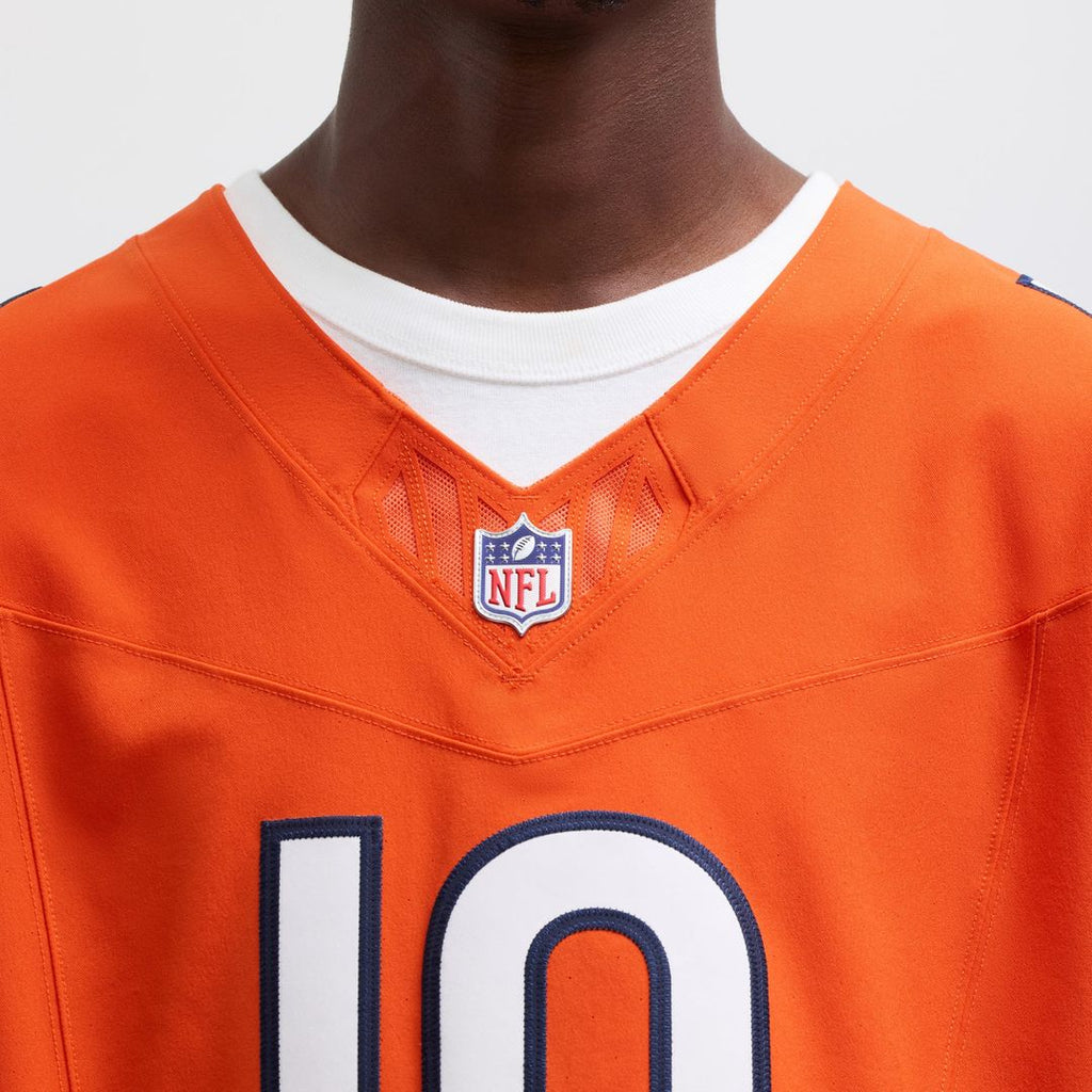 Men's Nike Chicago Bears Caleb Williams Orange Alternate Vapor F.U.S.E. Elite NFL Jersey
