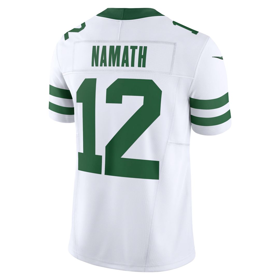Men's Nike New York Jets Joe Namath Legacy Black Alternate Vapor F.U.S.E. Limited NFL Jersey