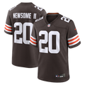 Men's Nike Cleveland Browns Greg Newsome II Brown Game NFL Jersey