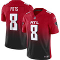 Men's Nike Atlanta Falcons Kyle Pitts Red Vapor F.U.S.E. Limited NFL Jersey