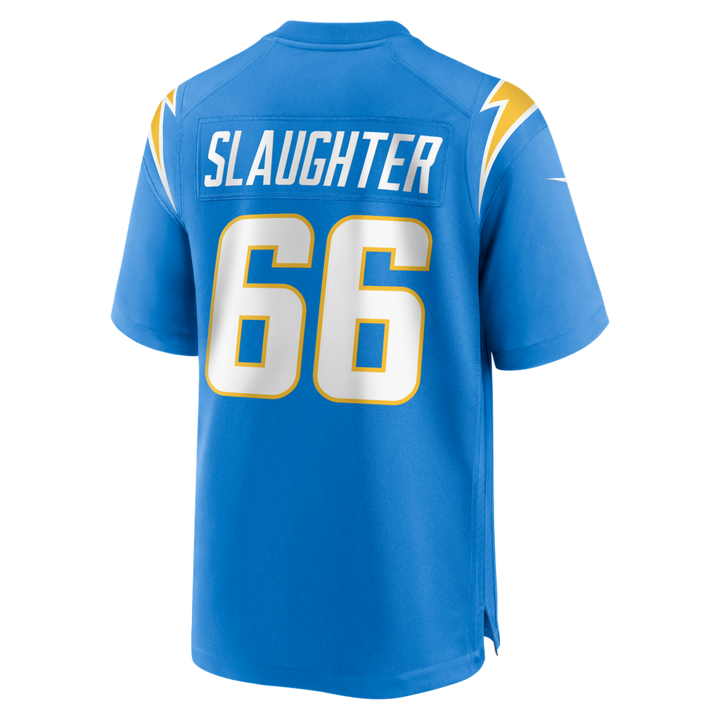 Men's Nike Los Angeles Chargers Jake Slaughter Powder Blue Team Game NFL Jersey