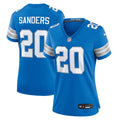 Women's Nike Detroit Lions Barry Sanders Blue Retired Player Game NFL Jersey