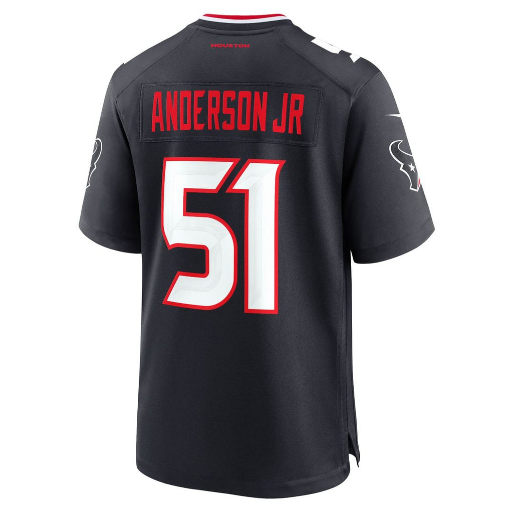 Men's Nike Houston Texans Will Anderson Jr. Navy Game NFL Jersey