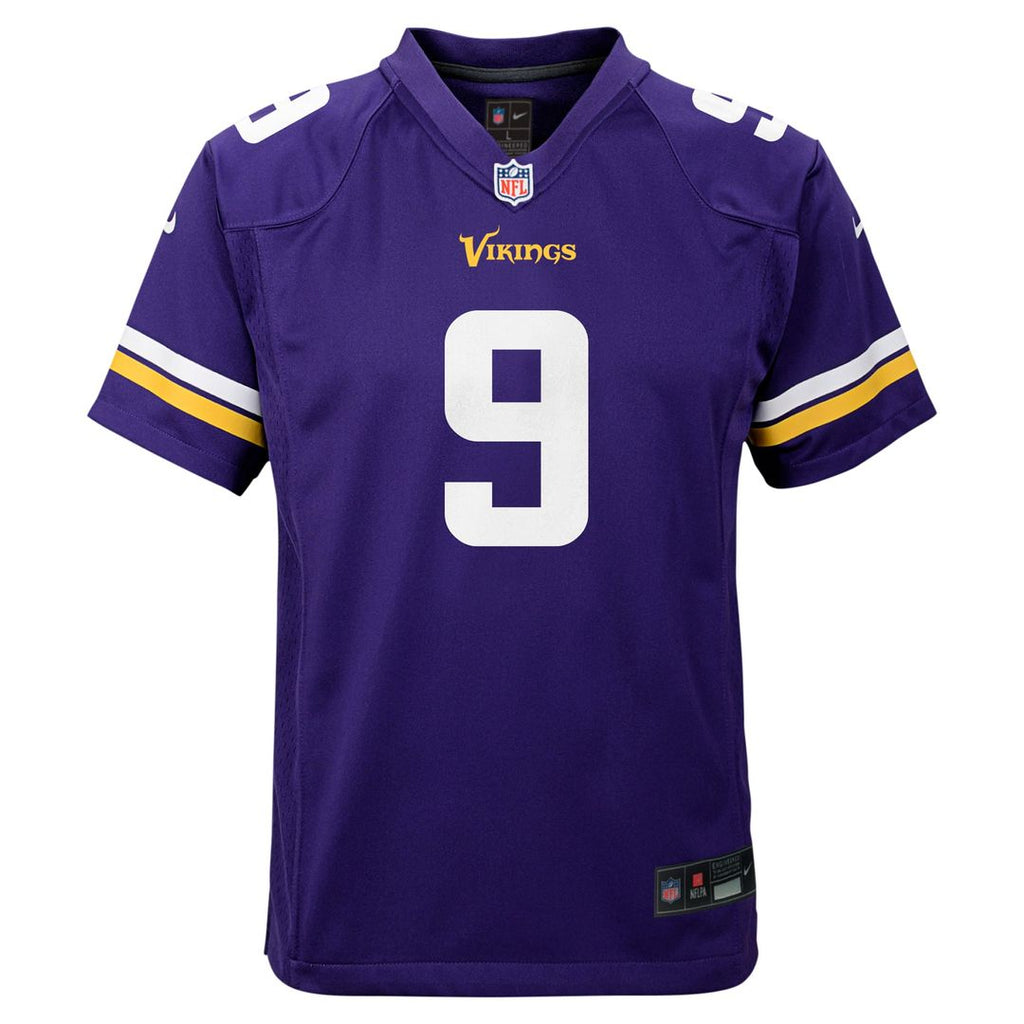 Youth Nike Minnesota Vikings J.J. McCarthy White Game NFL Jersey