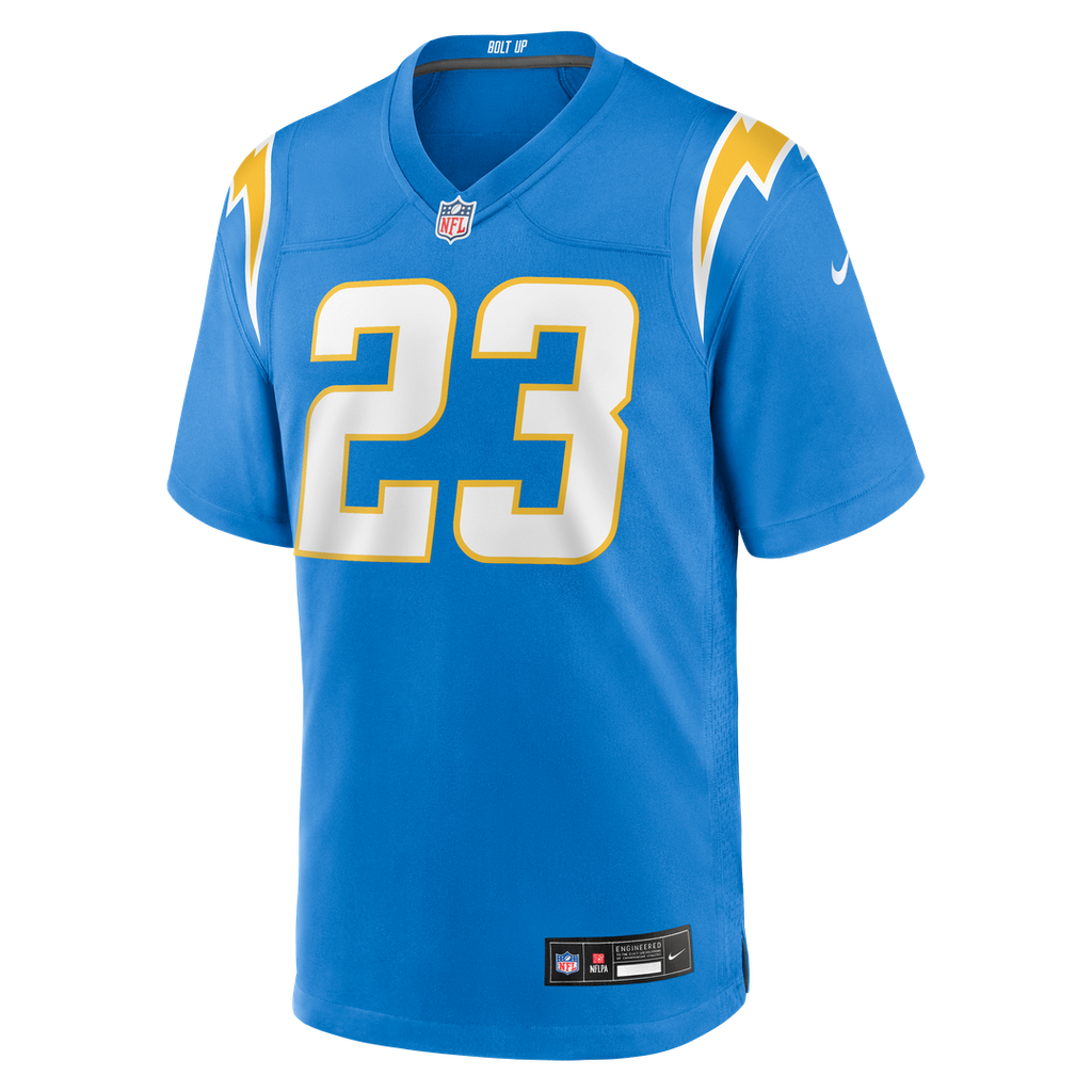 Men's Nike Los Angeles Chargers Tony Jefferson Powder Blue Team Game NFL Jersey
