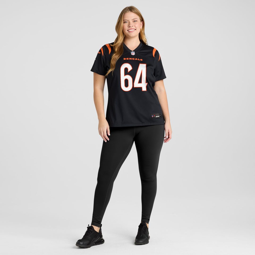 Women's Nike Cincinnati Bengals Ted Karras Black Game Player NFL Jersey