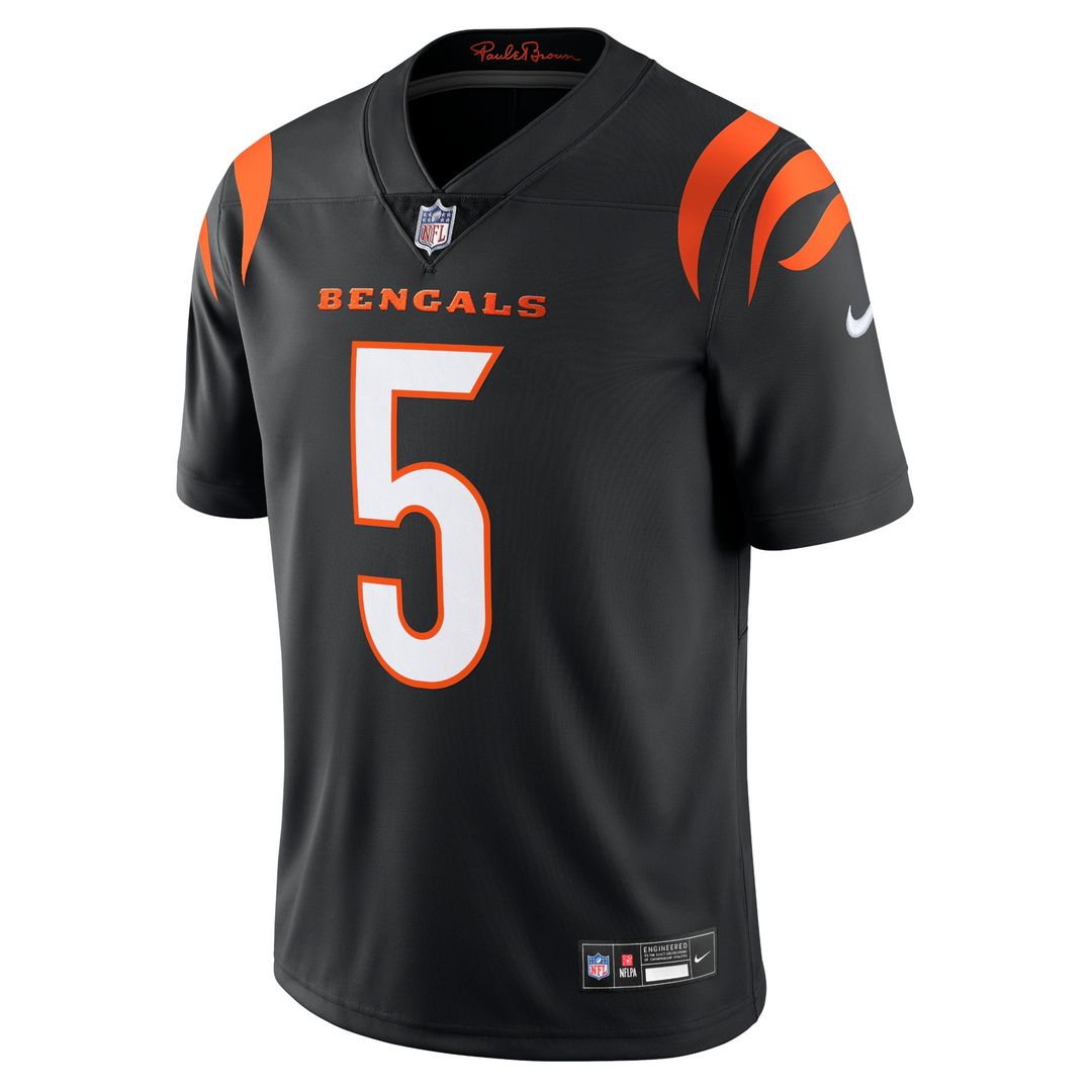 Men's Nike Cincinnati Bengals Tee Higgins White Vapor Untouchable Limited NFL Jersey