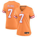 Women's Nike Tampa Bay Buccaneers Bucky Irving Orange Alternate Game NFL Jersey