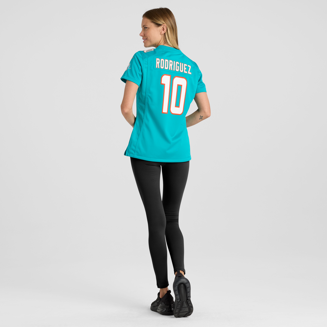 Women's Nike Miami Dolphins Jacob Rodriguez White Game NFL Jersey