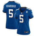 Women's Nike Indianapolis Colts Anthony Richardson Sr. Royal Alternate Indiana Nights Game NFL Jersey