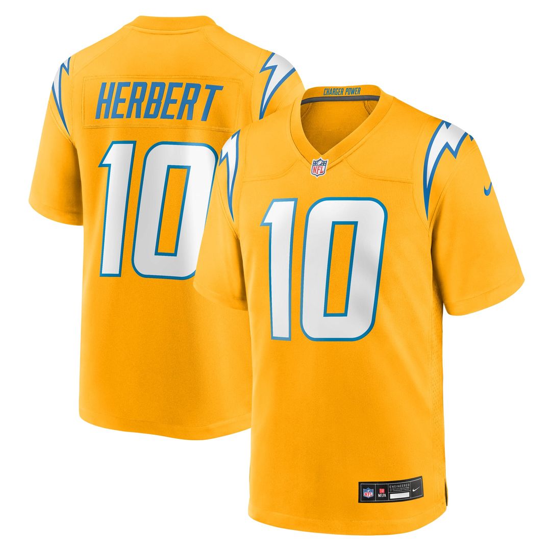 Youth Nike Los Angeles Chargers Justin Herbert Navy Alternate Super Chargers Game Player NFL Jersey