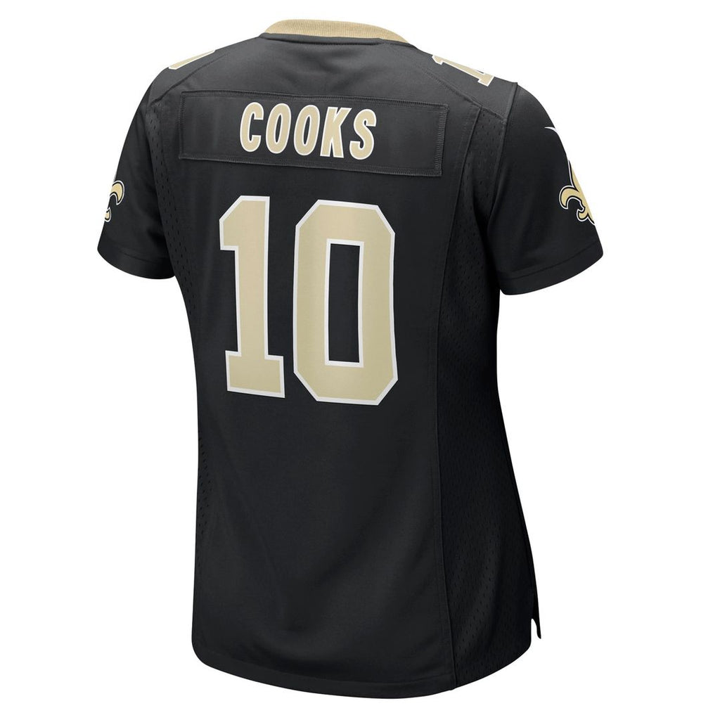 Women's Nike New Orleans Saints Brandin Cooks Black Team Game NFL Jersey
